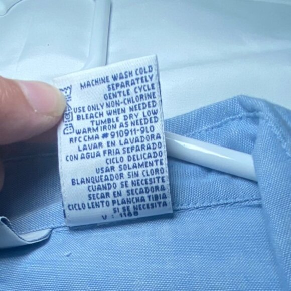 Vtg Embroidered Floral Button-Up Blouse Cottagecore Grandmacore GoldenGirls14/16 - Picture 11 of 13